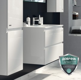 Пенал подвесной Sanwerk Foreva Air правый пластик белый MV0000805