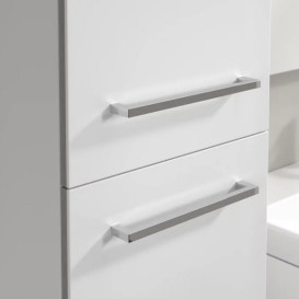 Пенал Villeroy & Boch Avento 35х40,4х176 см петлі зліва МДФ з акриловим покриттям скло біле A89400B4