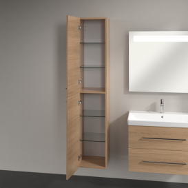 Пенал Villeroy & Boch Avento 35х40,4х176 см петлі ліворуч МДФ з акриловим покриттям вяз друкарський A89400PN