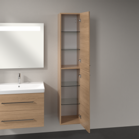 Пенал Villeroy & Boch Avento 35х40,4х176 см петли справа ДСП вяз печатный A89401PN