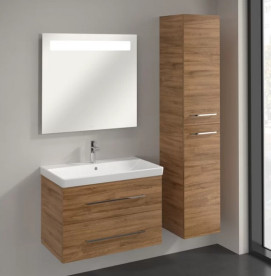 Пенал Villeroy & Boch Avento 35х40,4х176 см петли справа ДСП дуб канзас A89401RH