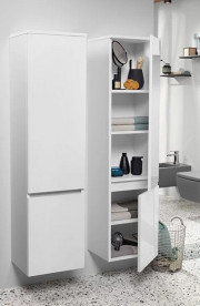 Пенал Villeroy & Boch Legato 40x155х35 см петли слева МДФ/ДСП глянцевый белый B73000DH