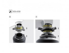Переходник  к измельчителю пищевых отходов Teka TR 50/550/750 94629140