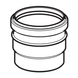 Переходник на трубу Geberit для напольных унитазов ПВХ 359.144.11.1