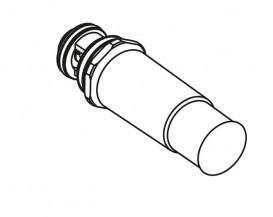 Перемикач для змішувача Tres на 2 споживачі хром 916218005
