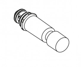 Переключатель для смесителя Tres на 2 потребителя хром 29955304