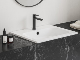 Переливна кришка для раковини Ravak пластик чорний X01808