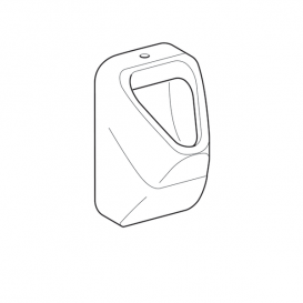 Писсуар Geberit Alivio верхний подвод горизонтальный/вертикальный выпуск санфарфор белый 238150000