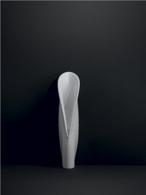 Писсуар напольный Kerasan Artwork Groove с крепежом белый 473001