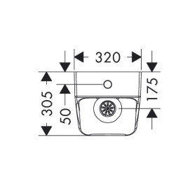Писсуар подвесной Hansgrohe EluPura Original Q HygieneEffect безободковый 32х30,5 см керамика белый 62011450