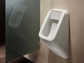 Писсуар подвесной Hatria Fusion санфарфор белый YXC301