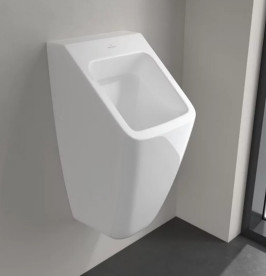 Писсуар подвесной Villeroy & Boch Architectura 32,5х35,5 см санитарная керамика CeramicPlus альпийский белый 558700R1