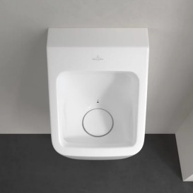 Писсуар подвесной Villeroy & Boch Architectura 32,5х35,5 см с меткой санитарная керамика CeramicPlus альпийский белый 558705R1