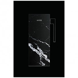 Пластина для смесителя Hansgrohe Axor MyEdition 150 чёрный мрамор 47915000