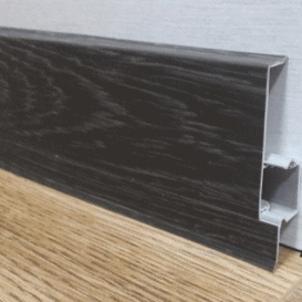 Плінтус Salag NG62 ПВХ дуб горілий NG6286