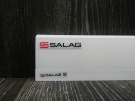 Плинтус Salag NG80 ПВХ белый NG8000