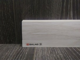 Плинтус Salag NG80 ПВХ  клен патино NG8028