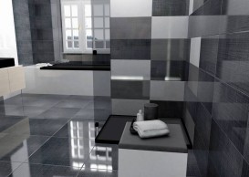 Плитка Azteca Elektra Lux Black 60х60