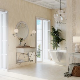 Плитка для пола InterCerama Townwood 43х43 см бежевый 021 152405