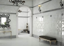 Плитка для підлоги Saloni Corinto Blanco 43х43 см 113603