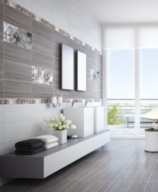 Плитка InterCerama Magia 50х23 см світло-сірий 071 456501