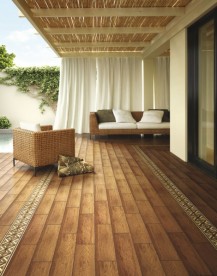 Плитка InterCerama Massima 50х15 см красно-коричневый 021 455401