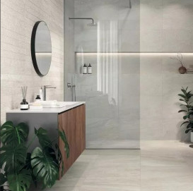 Плитка керамограніт Atlas Concord Ultrablock White Matt Rectified 60х120 см AP9M