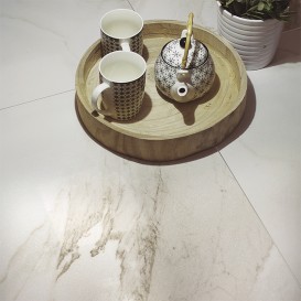 Плитка керамограніт Azteca Calacatta Gold Lux 60х60 см 241101