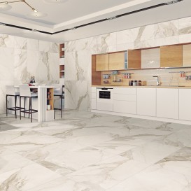 Плитка керамограніт Azteca Calacatta Gold Lux 120х60 см 241102