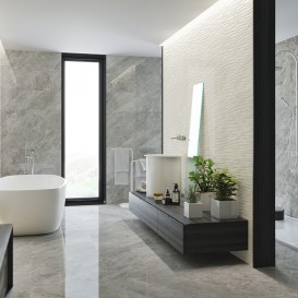 Плитка керамограніт Baldocer Balmoral Silver 60х60 см 175612