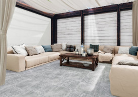 Плитка керамогранит Ceramika Gres Vintage Light Grey 40х40 см 5902683174045