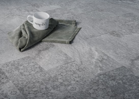 Плитка керамограніт Ceramika Gres Vintage Dark Grey 40х40 см 5902683174076