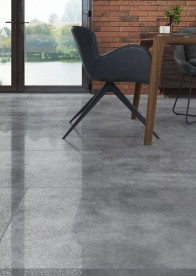 Плитка керамогранит Cerrad Batista Steel lappato 119,7x59,7 см 5903313307024