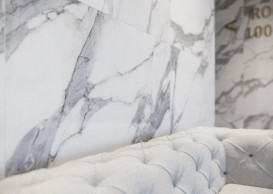 Плитка керамограніт Cerrad Calacatta white 119,7x119,7 см 5903313315616