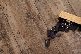 Плитка керамограніт Cerrad Celtis Nugat 60x17,5 см 5901779375236