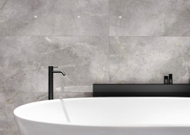 Плитка керамогранит Cerrad Masterstone Silver 119,7x59,7 см 5903313315494