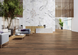 Плитка керамогранит Cerrad Nickwood Marrone 120,2x19,3 см 5903313316019