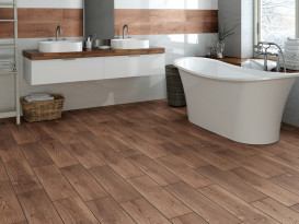 Плитка керамогранит Cerrad Setim Nugat 60x17,5 см 5901779375250