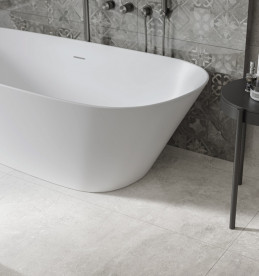 Плитка керамограніт Cerrad Softcement white 119,7x119,7 см 5903313315715