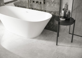 Плитка керамограніт Cerrad Softcement white 119,7x119,7 см 5903313324557