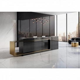 Плитка керамограніт Cerrad Statuario white poler 162x324 см 5902510803896