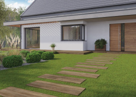 Плитка керамогранит для террасы Cerrad Tauro Brown 2.0 119,7x39,7 см 5903313325332