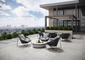 Плитка керамограніт для тераси Cerrad Testo Gris 2.0 119,7x59,7 см 5903313325134