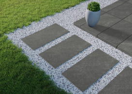 Плитка керамогранит для тераси Cerrad Testo Grafit 2.0 119,7x59,7 см 5903313325172