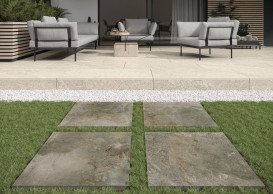 Плитка керамогранит для террасы Cerrad Testo Greige 2.0 119,7x59,7 см 5903313325196