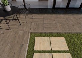 Плитка керамогранит для тераси Cerrad Ragaya Cream 2.0 59,7x59,7 см 5900423052189