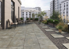 Плитка керамограніт для тераси Cerrad Verness Brown 2.0 59,7x59,7 см 5900423052455