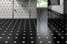 Плитка керамограніт Equipe Octagon Negro Mate 20554 20х20