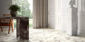 Плитка керамогранит Fiandre Marble Lab Breccia Mirabile Lucidato 60х120 см AL282X864
