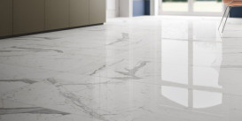 Плитка керамогранит Fiandre Marble Lab Calacatta Statuario Lucidato 60х120 см AL192X864